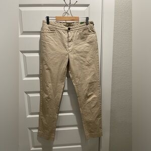 Sid mashburn men side tab khaki pants 35